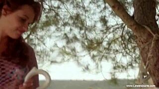 Mature couple tasting sweet treats together