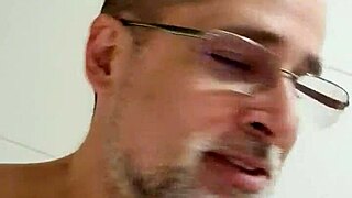 Alineflavio shares a retro blonde couple's intimate cum moment from July 2024.