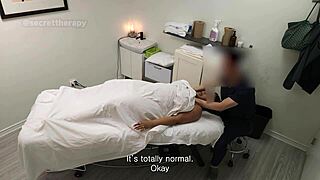 Jessica, that thick black student, was thrilled by my special massage! 😉