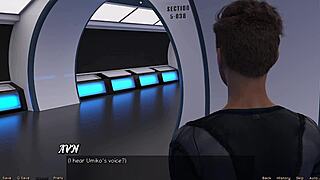 Stranded in space 84, blonde virgin caught with her step sister