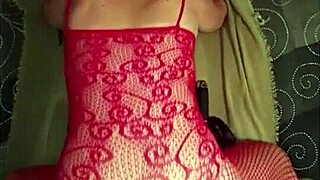 SLUT WIFE FUCKS that HUGE dildo!