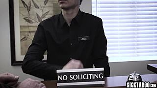 Slutty latina babe sucks monster cock hard 😈