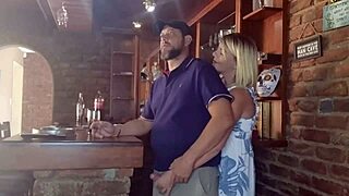 i cant believe what just went down with my step sister in law, part two, her small tits bouncing during that huge handjob.