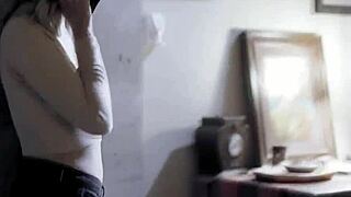 Hot Pussy Romped Spreadeagle On Couch?