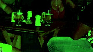 Two hot brunettes with big asses get eaten.