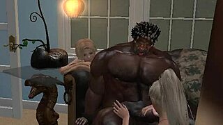 老黑牛FaceTime秀巨屌白妞蜂拥而来😏