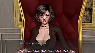 This Pale Carnations gameplay features intense muff diving and bondage scenes