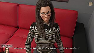 Olivia teases with her big tits and ass in big city pleasures intensely.