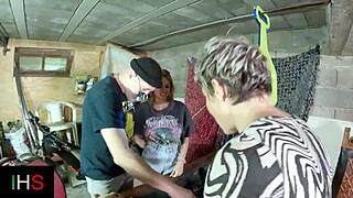 Threesome with Slutty Blonde and Milf, Who’s Wilder?