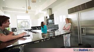 Is Stepmom Daisy ready for a wild threesome with her best friend?