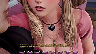 This Pale Carnations gameplay features intense muff diving and bondage scenes