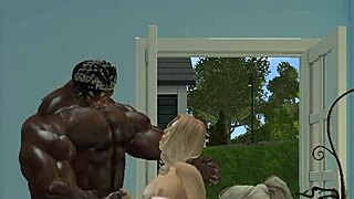 老黑牛FaceTime秀巨屌白妞蜂拥而来😏