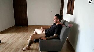 young latina teen finds her nephew masturbating pov as she comes out of the bathroom