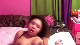 Whorella Deville goes solo with her wand massager, reaching intense orgasms 😍