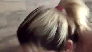 Professional Deepthroat Blowjob With Greedy Sucking And Swallowing