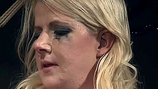 woman submitted to her husband part 2, he gives her a massage while she's tied up, teaching her about control