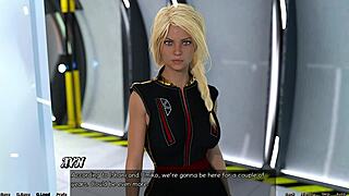 Stranded in space 84, blonde virgin caught with her step sister