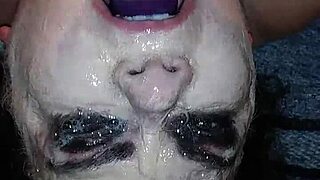 Ms. TL enjoys her throat play with toys