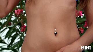 Horny Talia Mint, want to see me play with this banana?