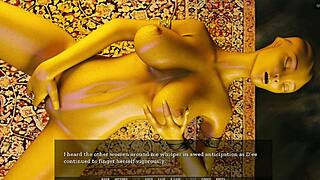 Female Alien Fingers Herself in Outfit, Ready for My Cock.