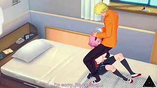 Koikatsu Sakura Naruto Uncensored Sex With Big Tits And Ass Creampie