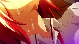 in tsundero ep 1, watch the lewd scenes with blowjob, big tits, and creampie in hentai style