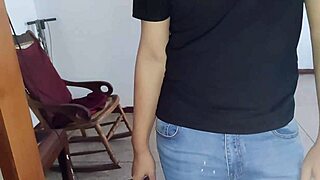 Arriving from trip, I fuck my stepsister's daughter hard in her room!