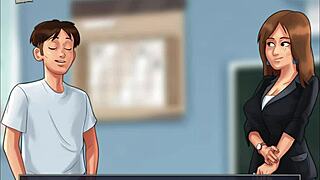 Summertime Saga 182 Unfolds in Wild Cartoon Action.