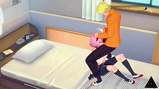 Koikatsu Sakura Naruto Uncensored Sex With Big Tits And Ass Creampie