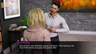 Nursing back to pleasure in this 3d hentai scene