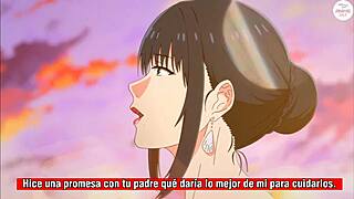 mom on visit, we have anal sex and creampie in anime style 😏