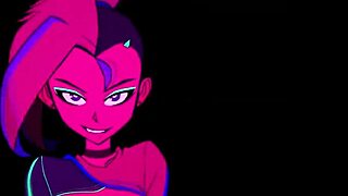 moikaloop performs a sexy dance in cartoon anime hentai