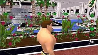 Bonetown Vacation starts with a wild 3some. A whore and wife clash on holiday!