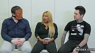 Foxy Chick In Butthole Madhouse: Deepthroat, Anal, And Ass Licking Therapy Or Just Awkward Fun?