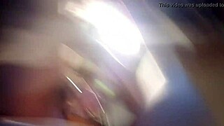 My latina freak licks my big cock and sucks it deep.