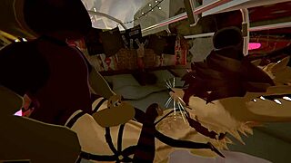 Rough quickies between plushy and his femboy friend