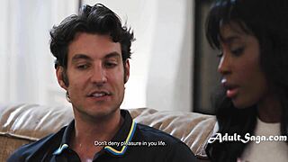 Jay Smooth exploits Nicole Kitt's ebony weakness in their dorm room, turning her into a porn addict.