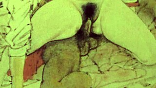 bold vintage erotic drawings from asian anime comics