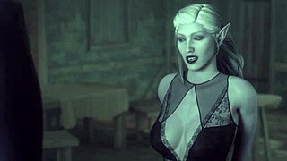 Wanna see two guys pick a busty babe for a hot animated threesome with double penetration?