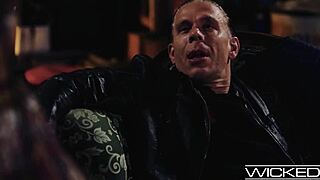 Kenna James sucks and rides big dick