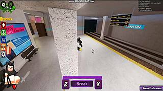 ready for a gangbang in whoreblox game? watch the banging and cumshot