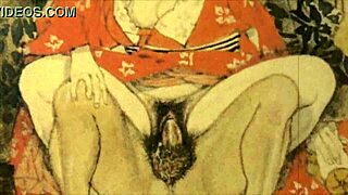 bold vintage erotic drawings from asian anime comics