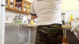 i'm the brunette stepdaughter masturbating with stepmother in homemade porn