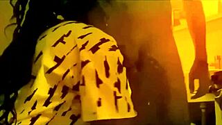 Claudia calls me in bathroom, sucks, ends with cum in ass