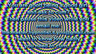 i feel so relaxed under erotic hypnosis