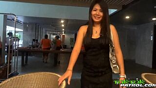 Thai Asian Amateur Picked Up For Quickie Blowjob And Intense Fucking.