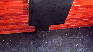 Mall Cop Records Her Sucking His Dick