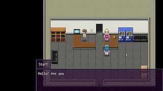 Horny Slut Exposes Big Tits In Hentai Class Scene