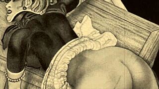 Look at these vintage erotic drawings, so unique!  