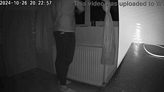 Cheating wife bangs husband's friend in real affair